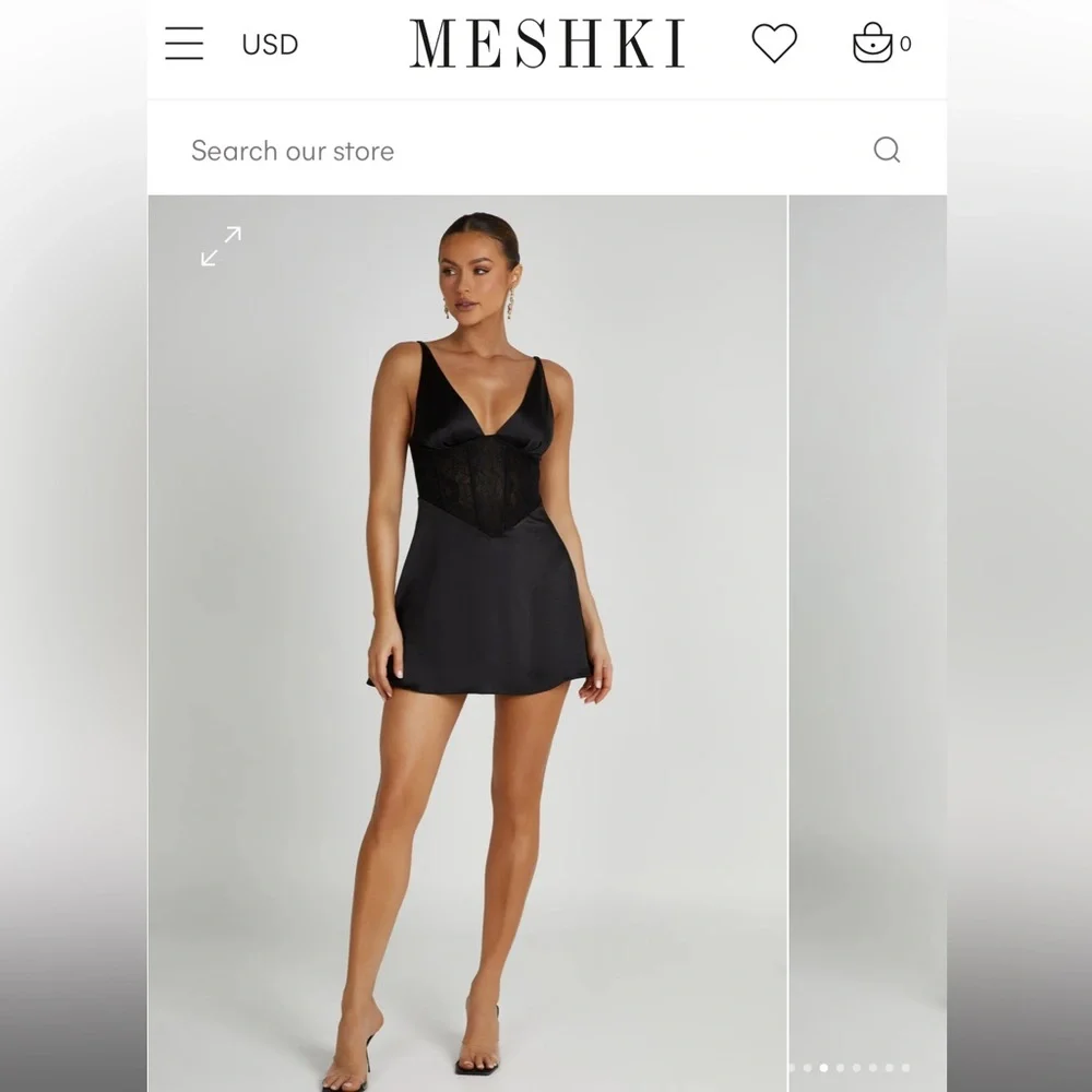 Meshki mini dress - Picture 2 of 8